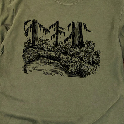 Olympic Line Drawing Cotton Long Sleeve