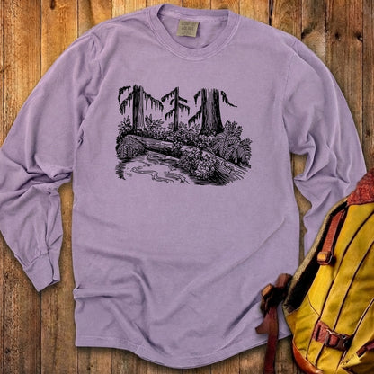 Olympic Line Drawing Cotton Long Sleeve