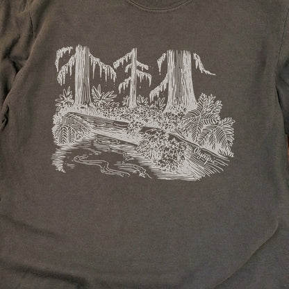 Olympic Line Drawing Cotton Long Sleeve