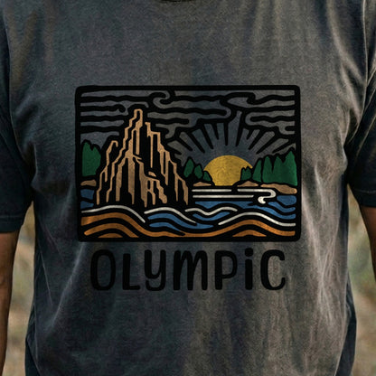 Olympic National Park Cotton T-Shirt