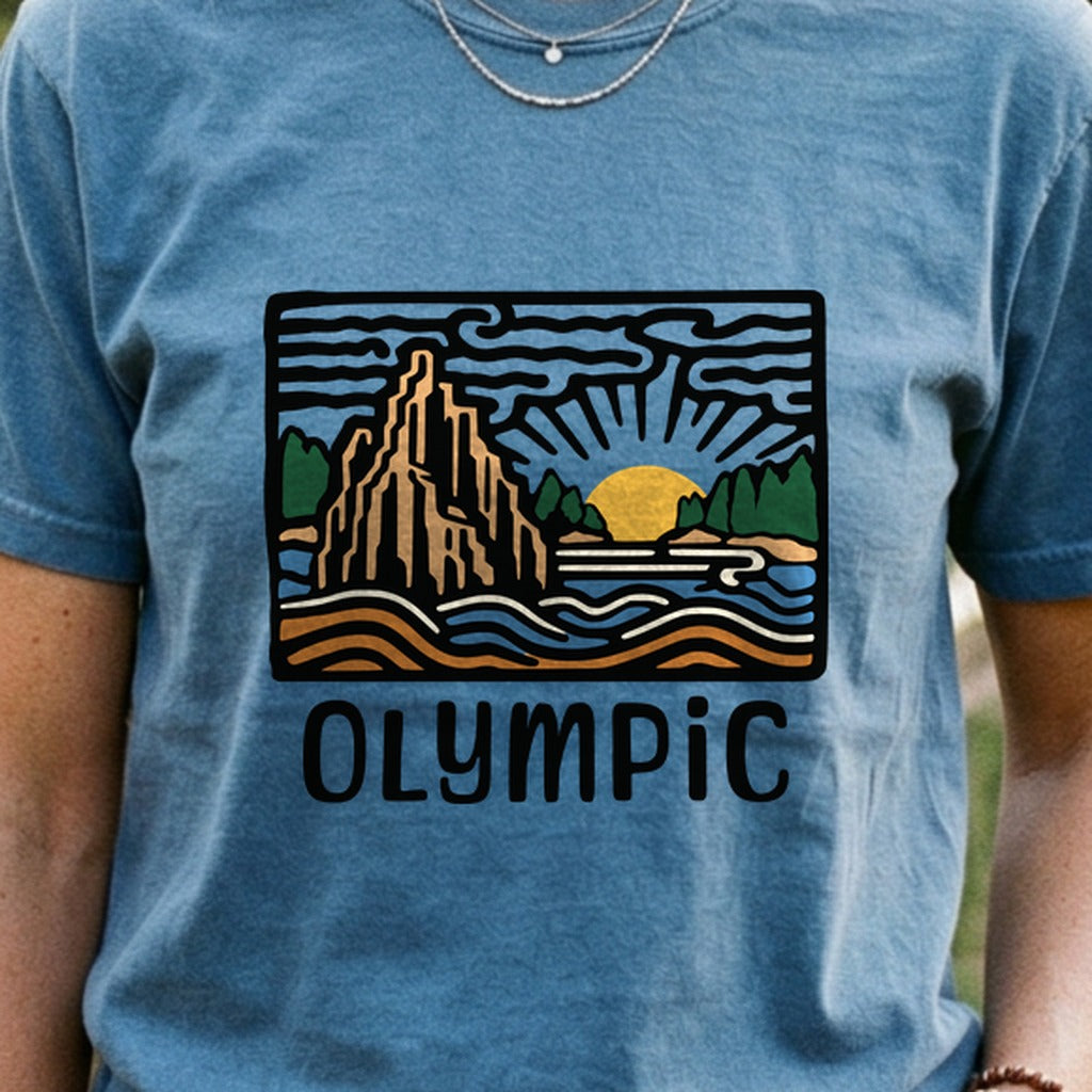 Olympic National Park Cotton T-Shirt