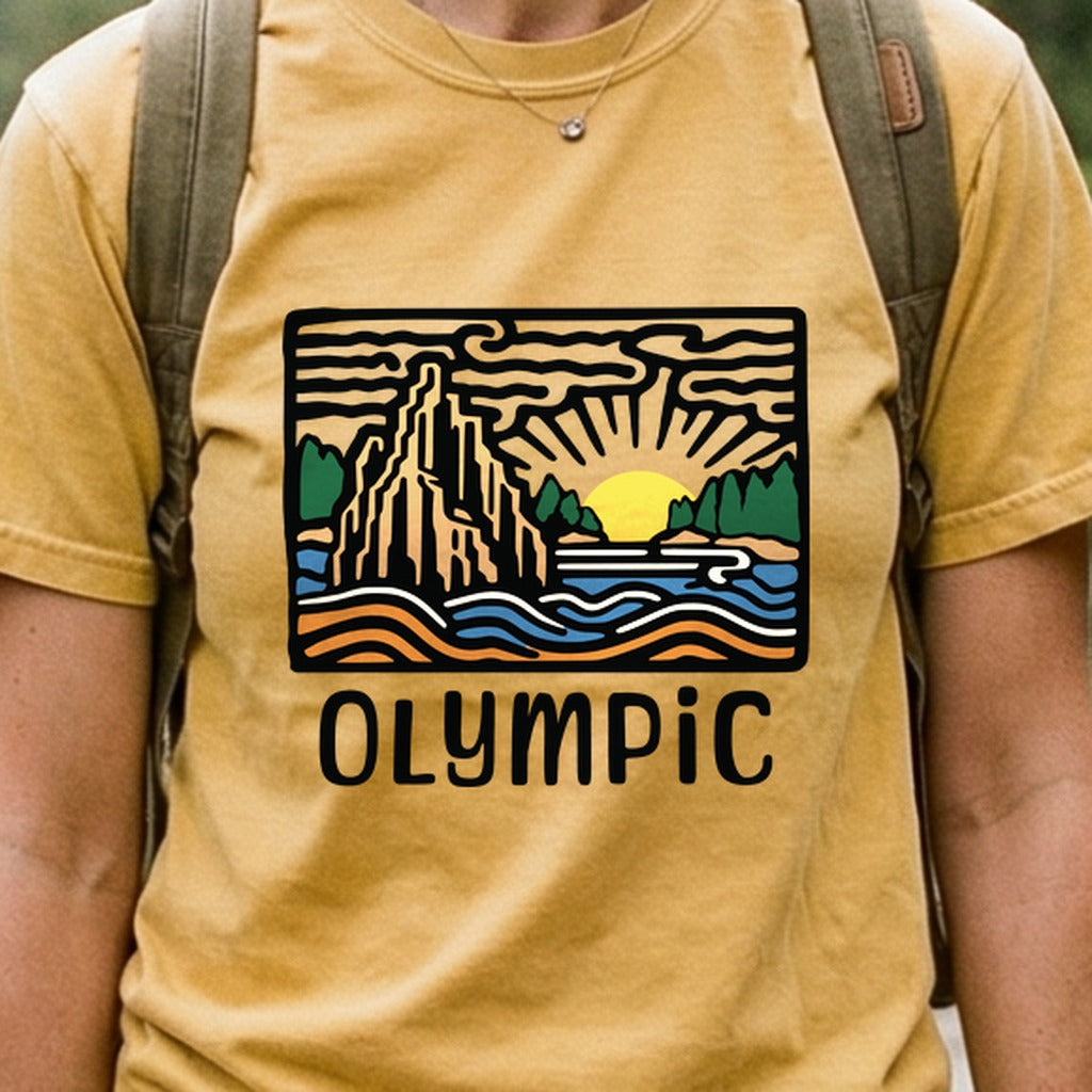 Olympic National Park Cotton T-Shirt