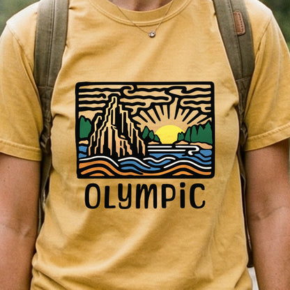 Olympic National Park Cotton T-Shirt
