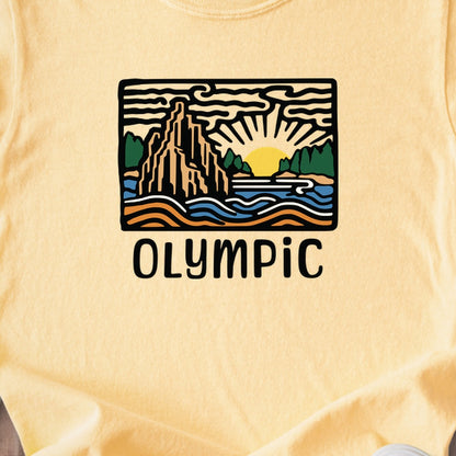 Olympic National Park Kids Cotton T-Shirt