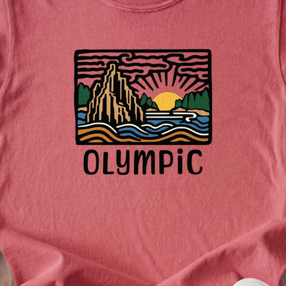 Olympic National Park Kids Cotton T-Shirt