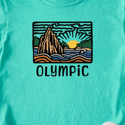 Olympic National Park Kids Cotton T-Shirt