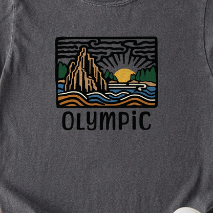 Olympic National Park Kids Cotton T-Shirt