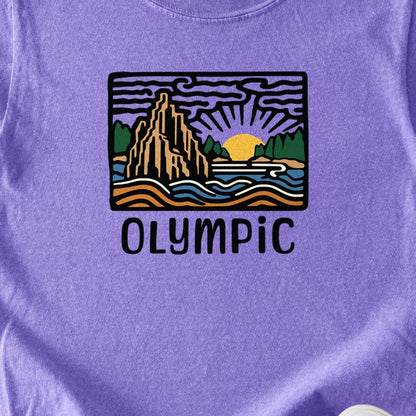 Olympic National Park Kids Cotton T-Shirt