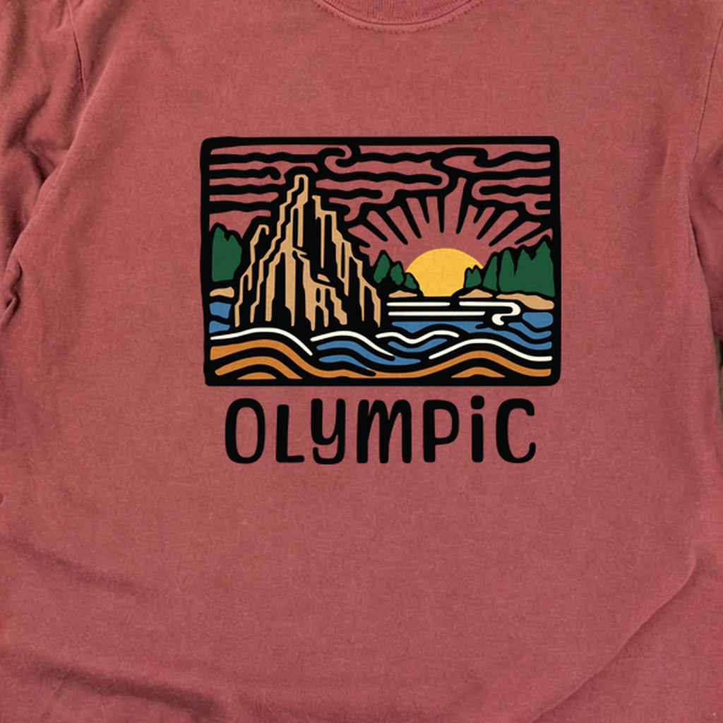 Olympic National Park Cotton Long Sleeve