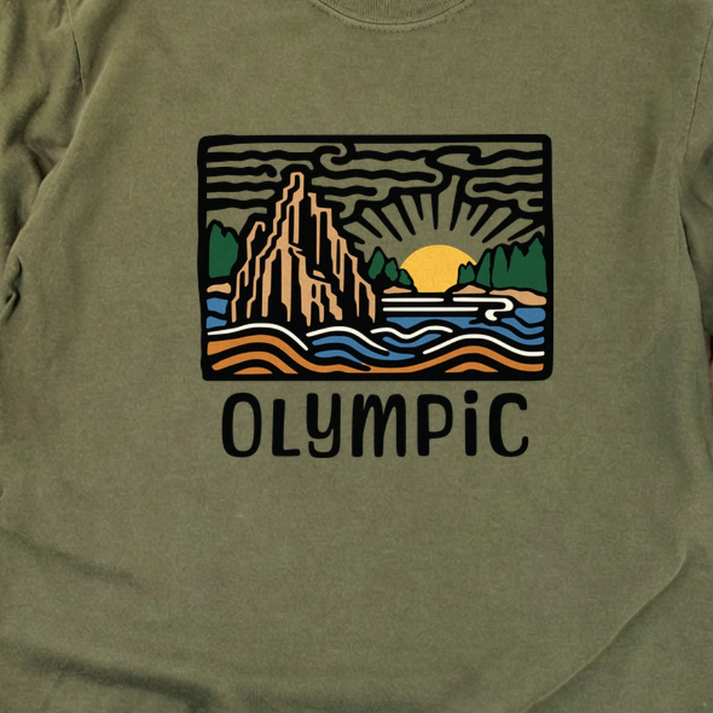 Olympic National Park Cotton Long Sleeve