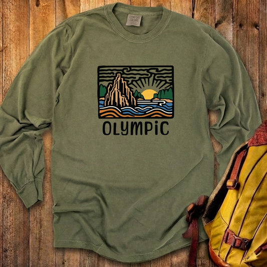 Olympic National Park Cotton Long Sleeve