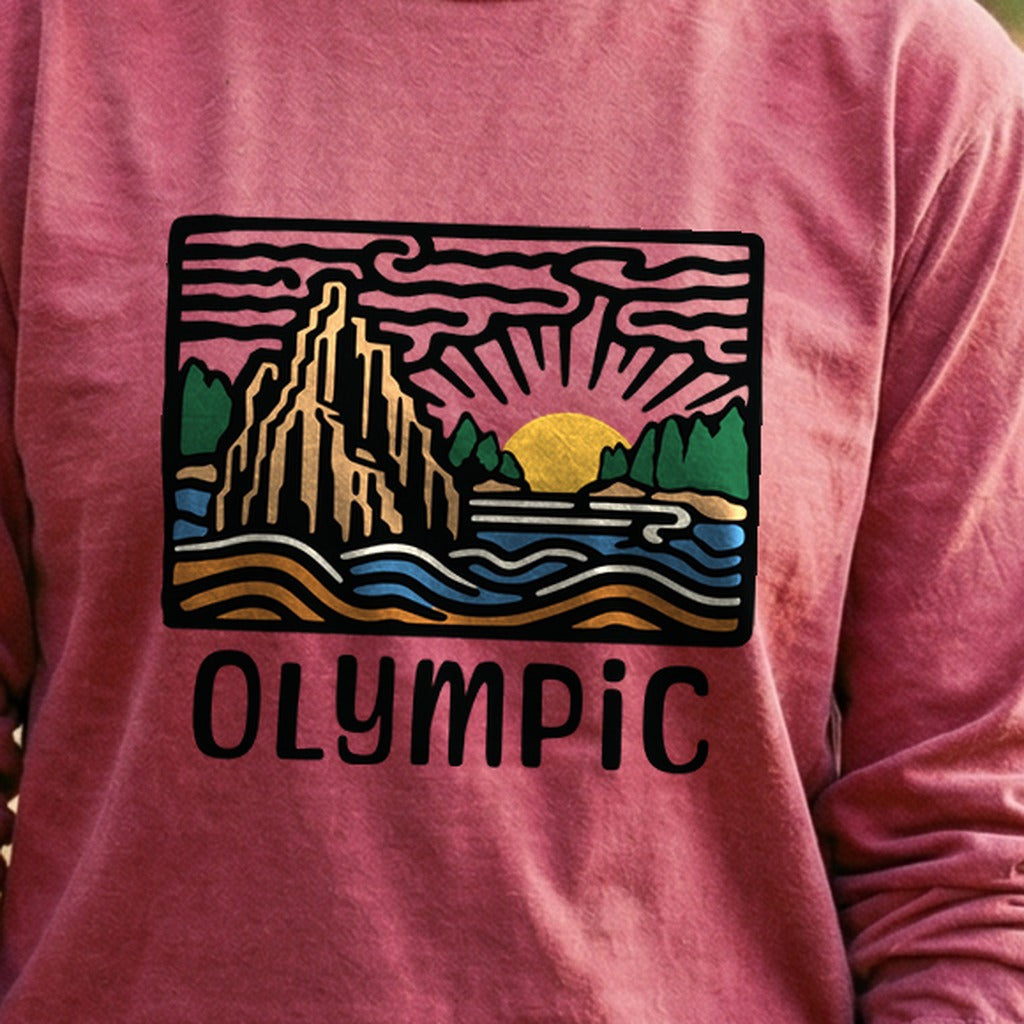 Olympic National Park Cotton Long Sleeve