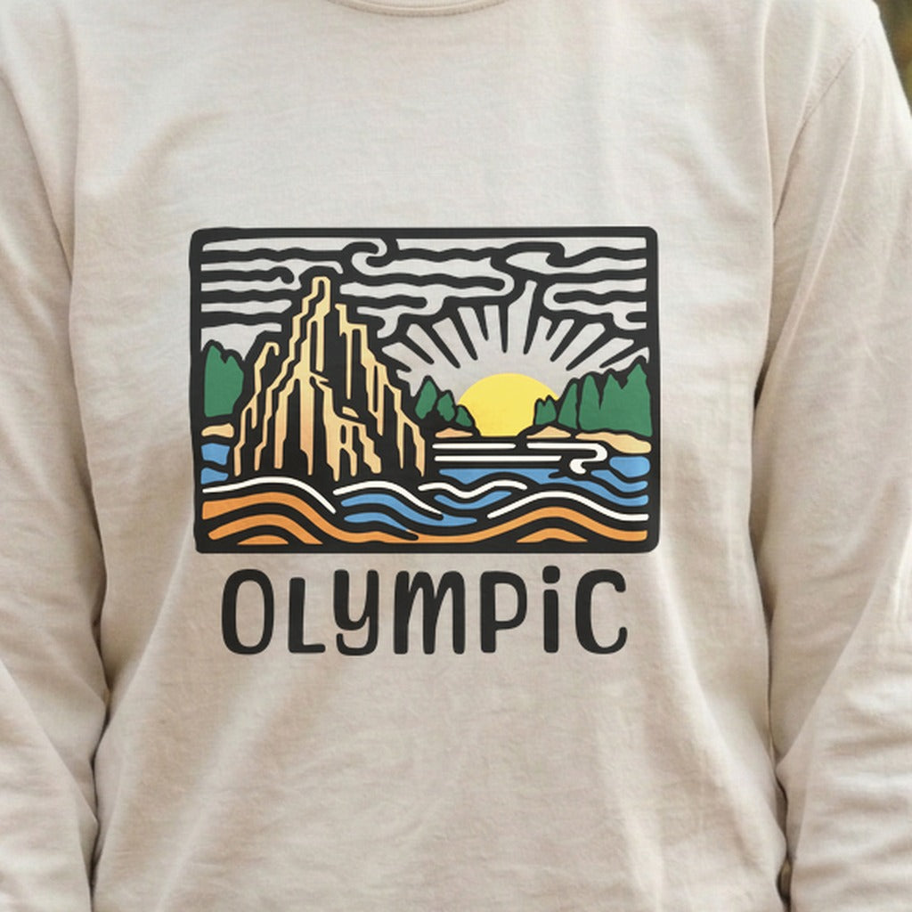 Olympic National Park Cotton Long Sleeve