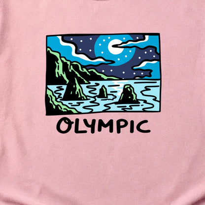 Olympic at Night Cotton T-Shirt