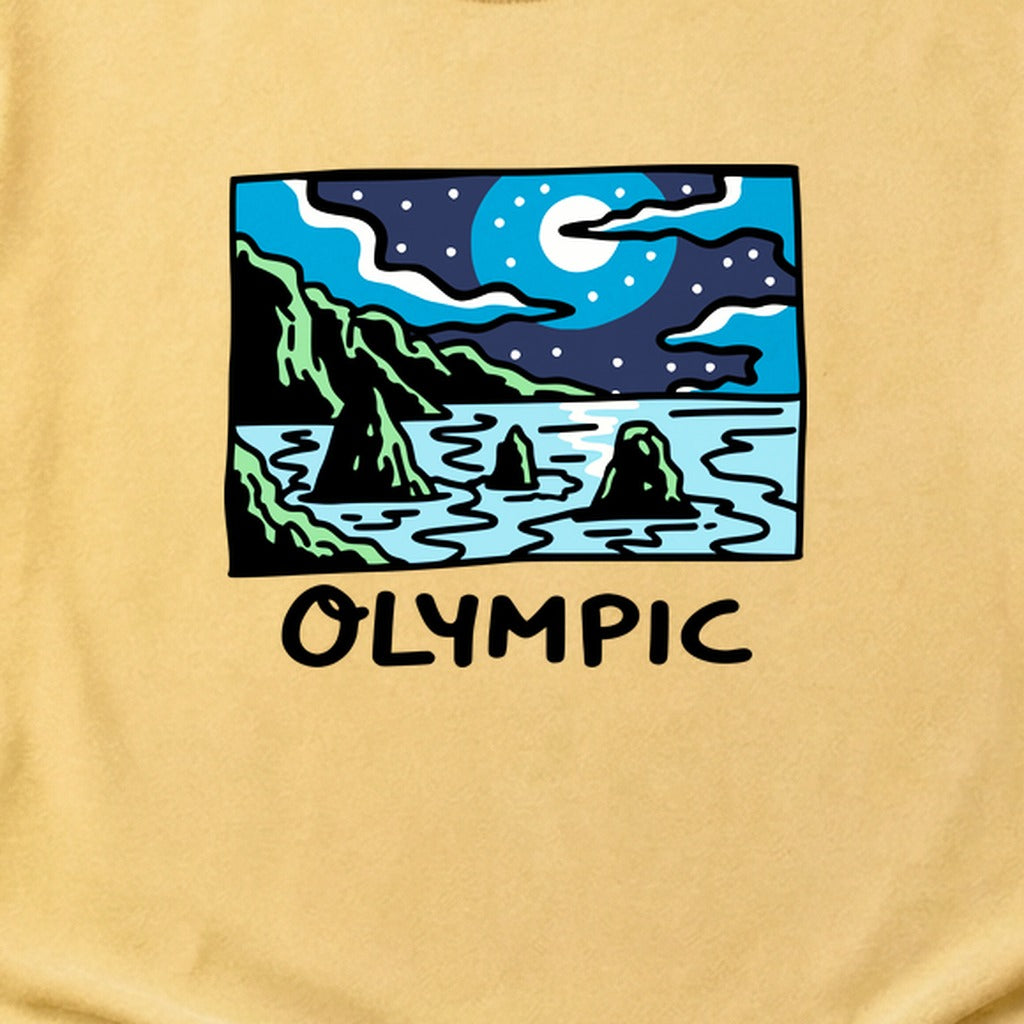 Olympic at Night Cotton T-Shirt