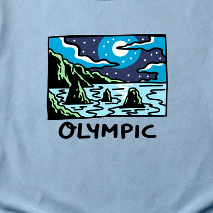 Olympic at Night Cotton T-Shirt