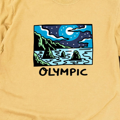 Olympic at Night Cotton Long Sleeve