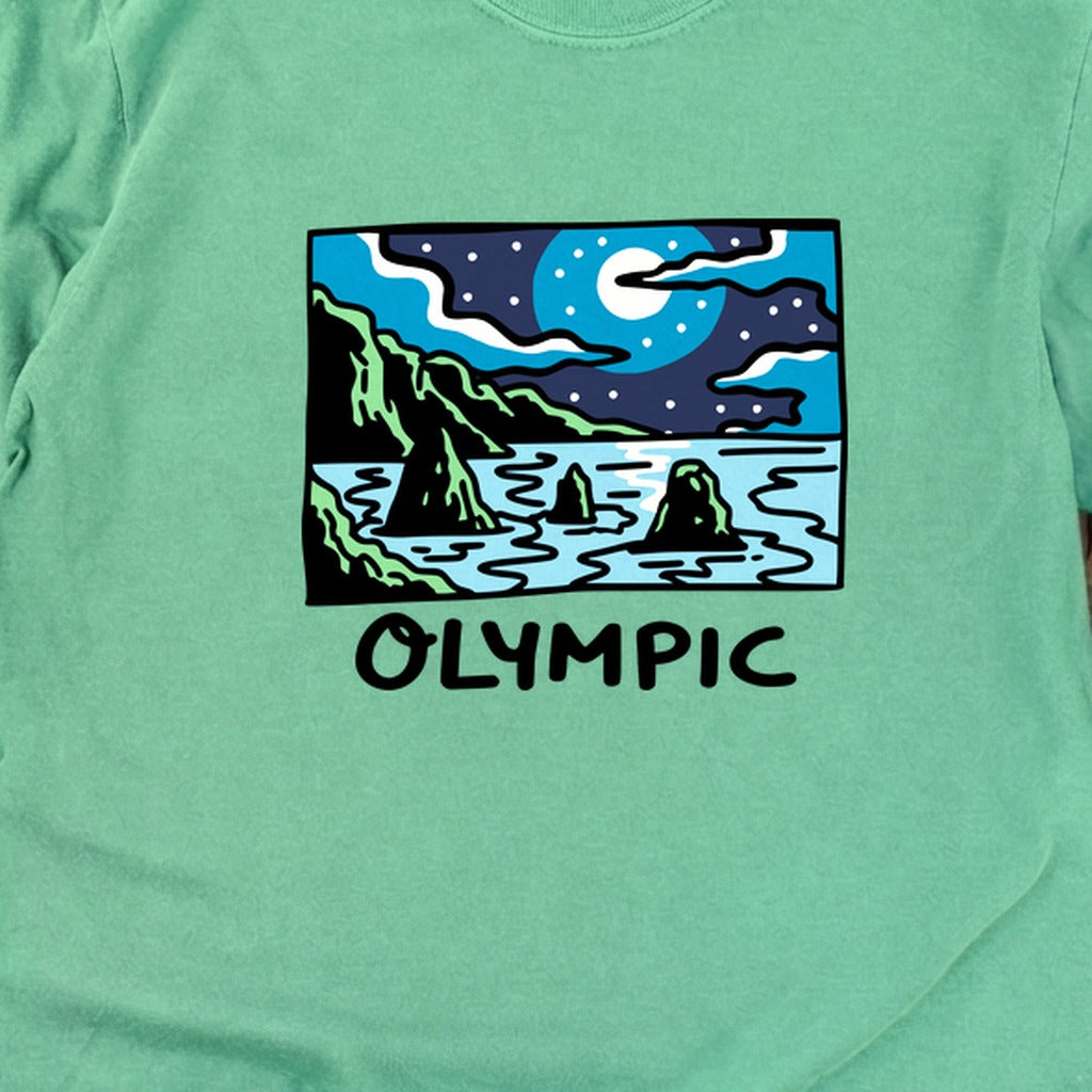 Olympic at Night Cotton Long Sleeve