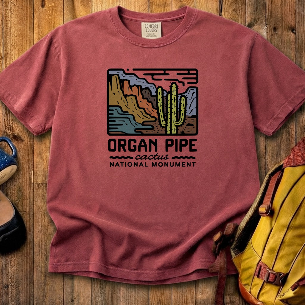 Organ Pipe Cactus National Monument Cotton T-Shirt