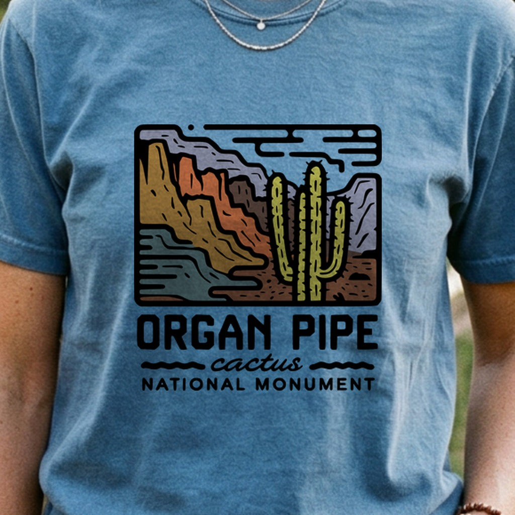 Organ Pipe Cactus National Monument Cotton T-Shirt