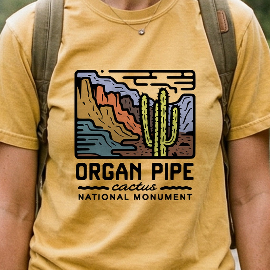 Organ Pipe Cactus National Monument Cotton T-Shirt