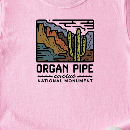 Organ Pipe Cactus National Monument Kids Cotton T-Shirt