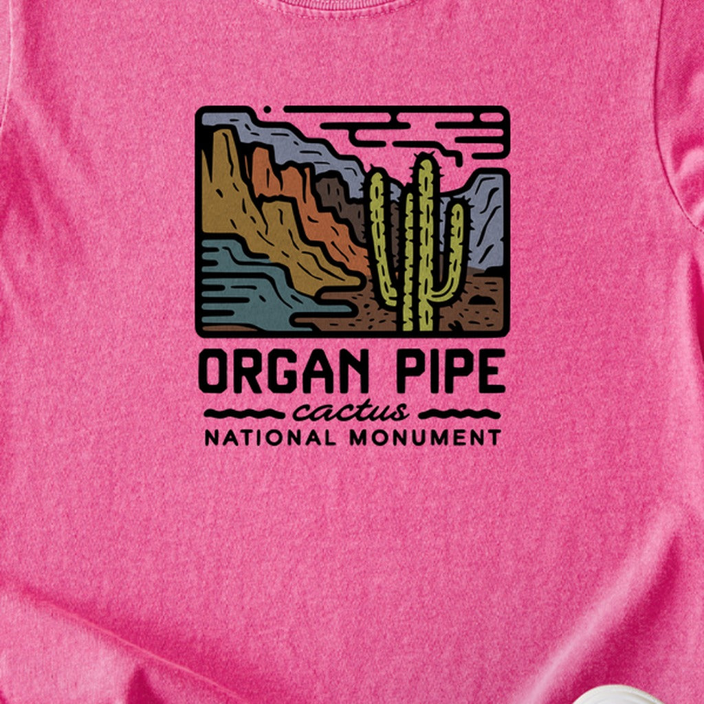Organ Pipe Cactus National Monument Kids Cotton T-Shirt