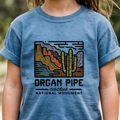Organ Pipe Cactus National Monument Kids Cotton T-Shirt