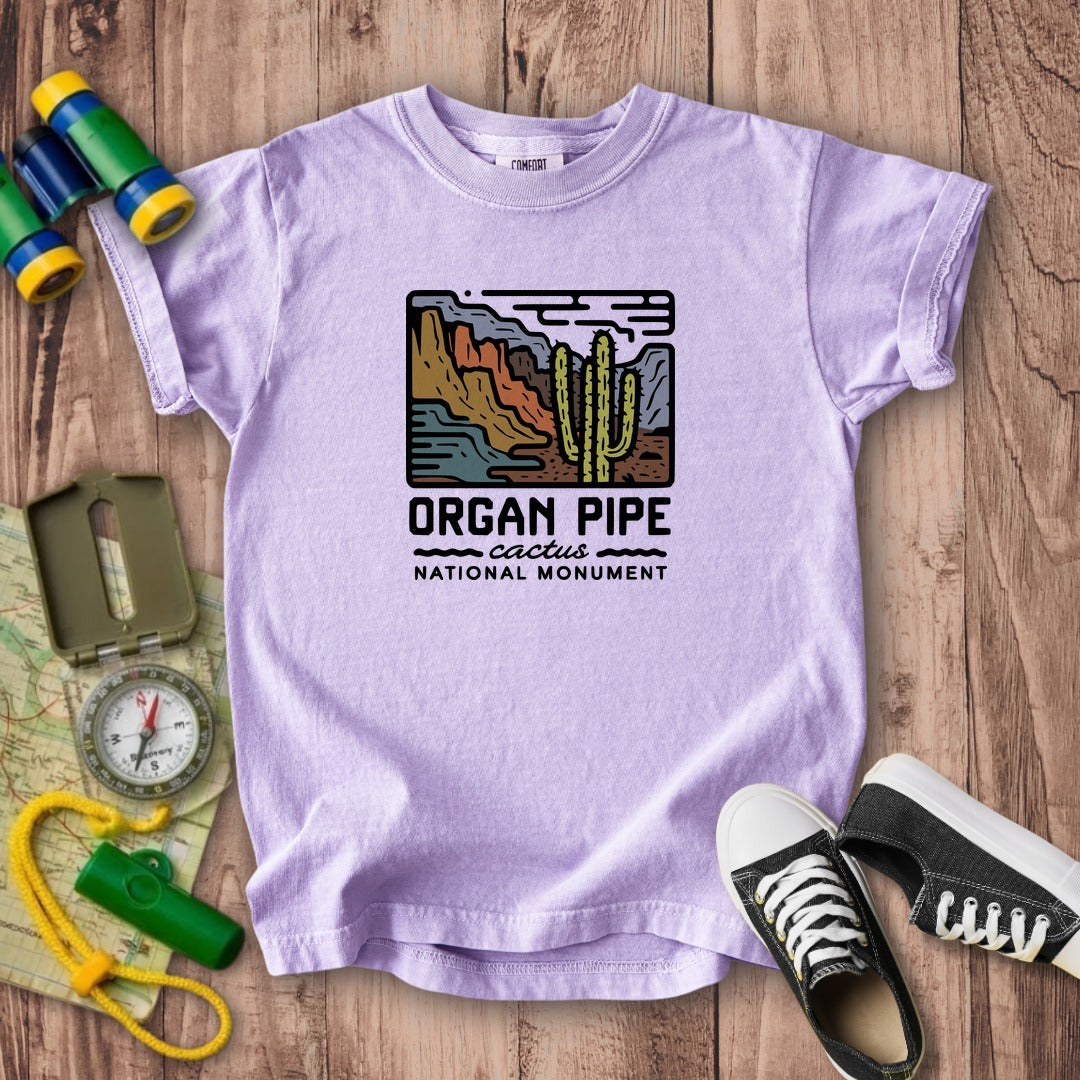 Organ Pipe Cactus National Monument Kids Cotton T-Shirt