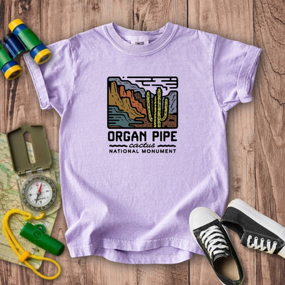 Organ Pipe Cactus National Monument Kids Cotton T-Shirt