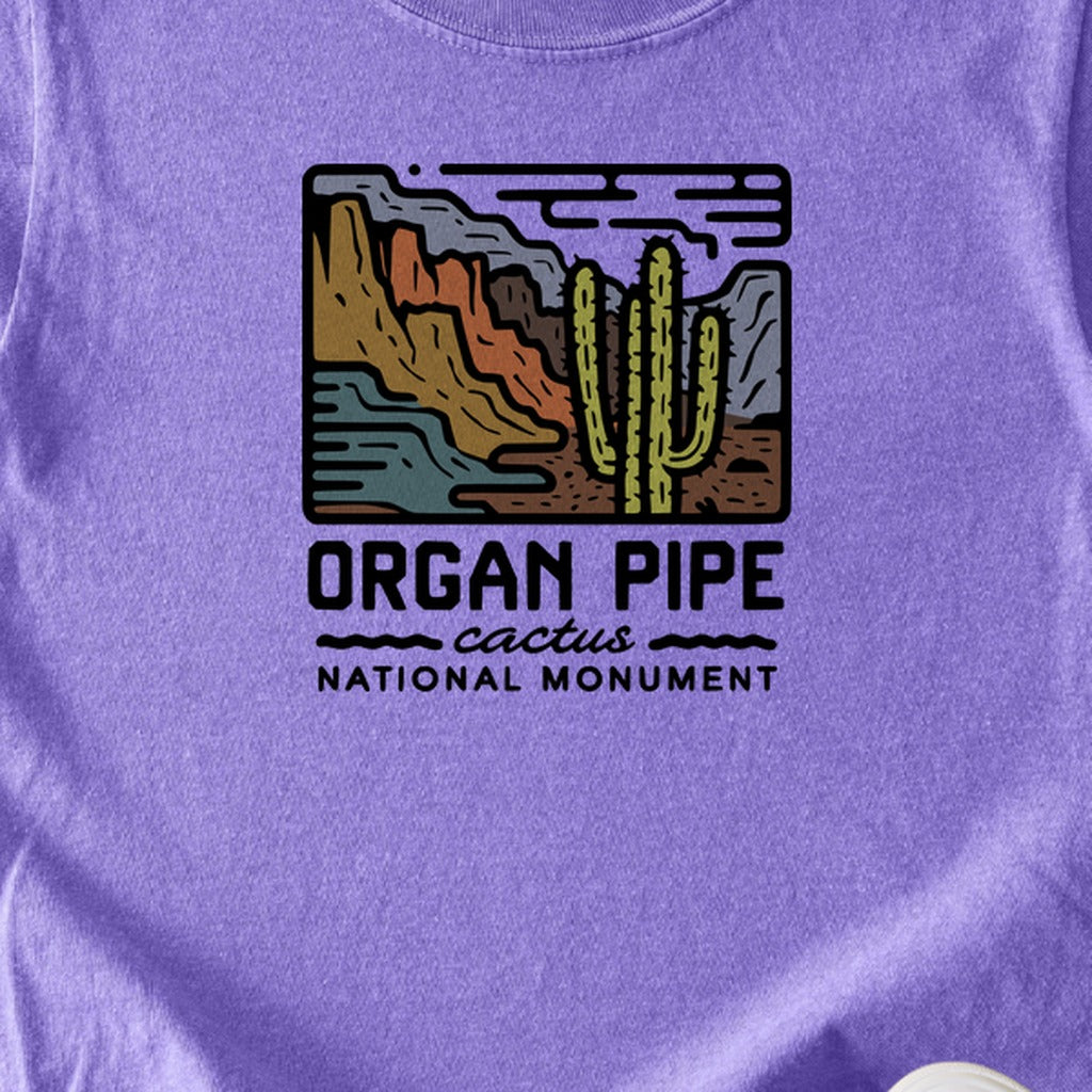 Organ Pipe Cactus National Monument Kids Cotton T-Shirt
