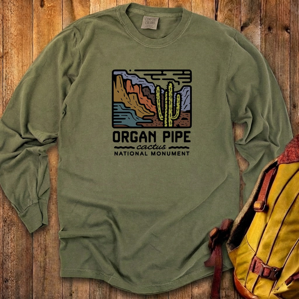 Organ Pipe Cactus National Monument Cotton Long Sleeve