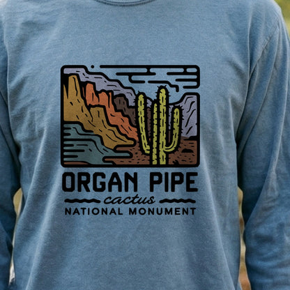 Organ Pipe Cactus National Monument Cotton Long Sleeve