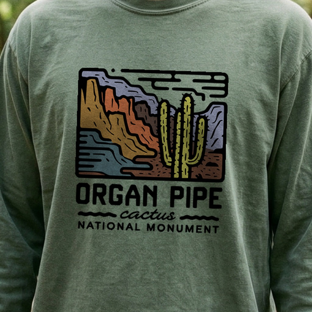 Organ Pipe Cactus National Monument Cotton Long Sleeve