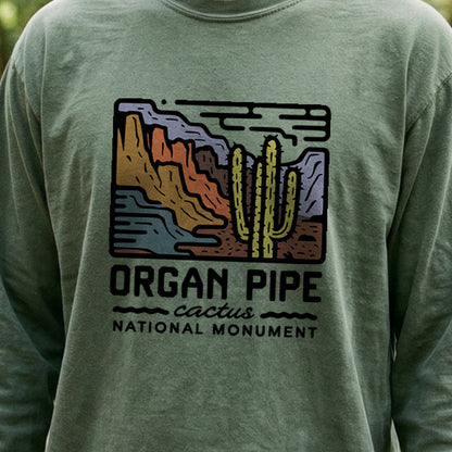 Organ Pipe Cactus National Monument Cotton Long Sleeve