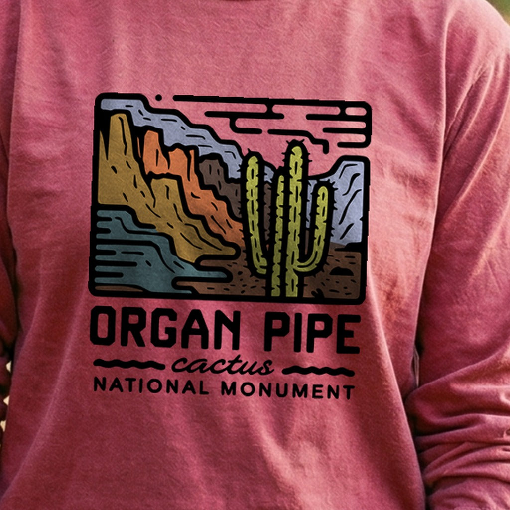 Organ Pipe Cactus National Monument Cotton Long Sleeve