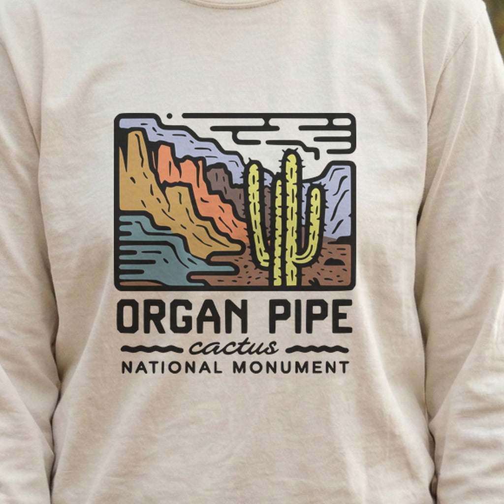 Organ Pipe Cactus National Monument Cotton Long Sleeve