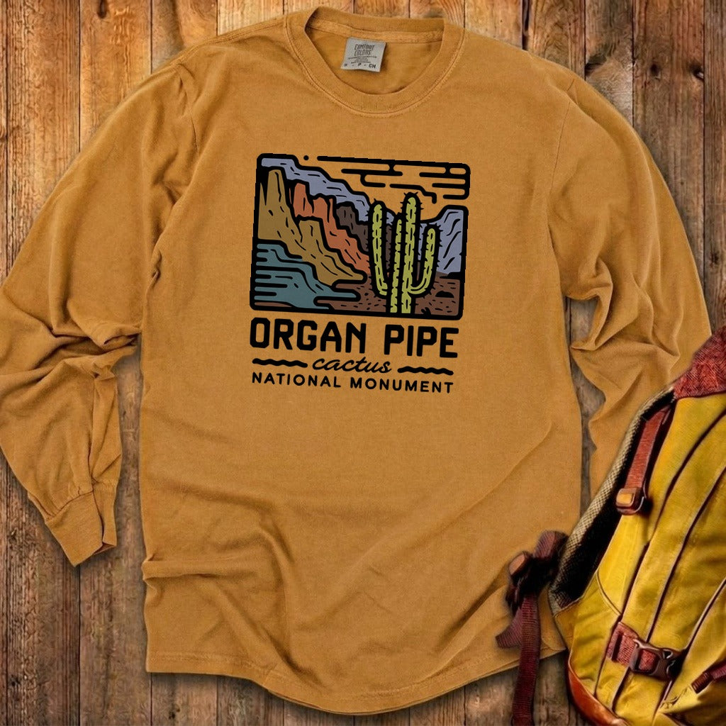 Organ Pipe Cactus National Monument Cotton Long Sleeve