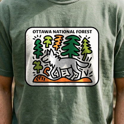 Ottawa National Forest Cotton T-Shirt