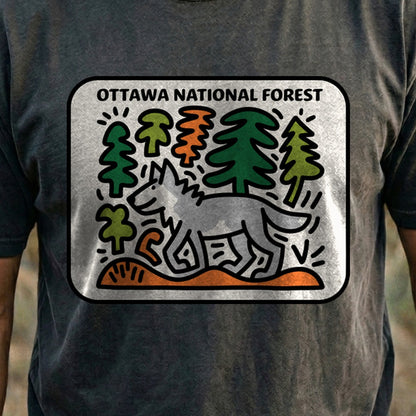 Ottawa National Forest Cotton T-Shirt