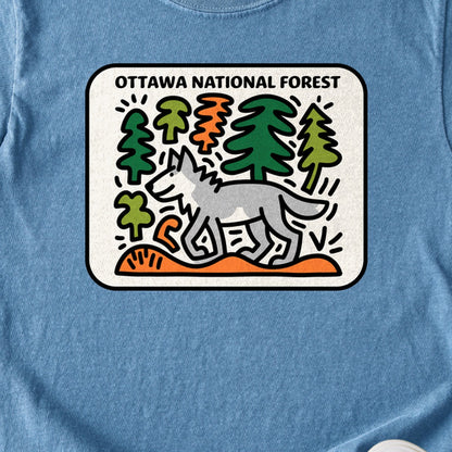 Ottawa National Forest Kids Cotton T-Shirt