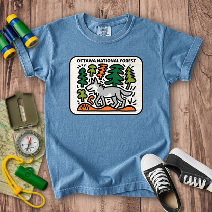 Ottawa National Forest Kids Cotton T-Shirt