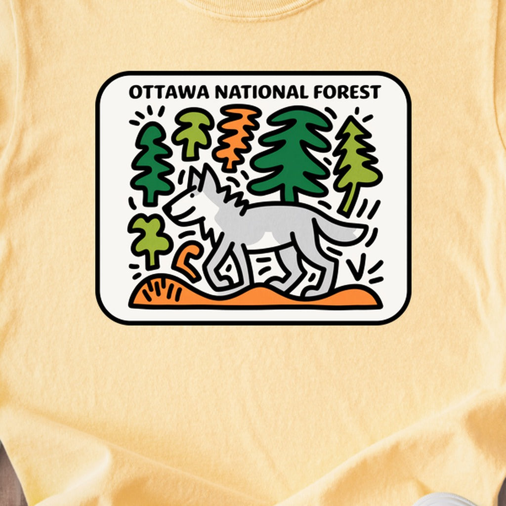 Ottawa National Forest Kids Cotton T-Shirt