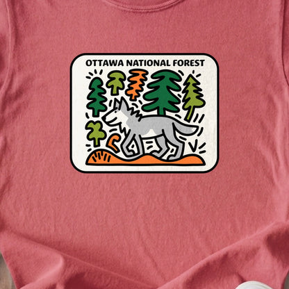 Ottawa National Forest Kids Cotton T-Shirt