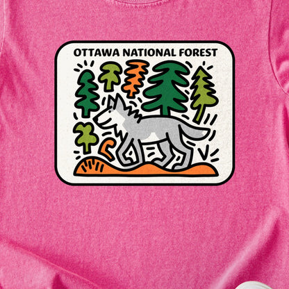 Ottawa National Forest Kids Cotton T-Shirt