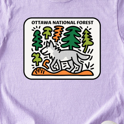 Ottawa National Forest Kids Cotton T-Shirt