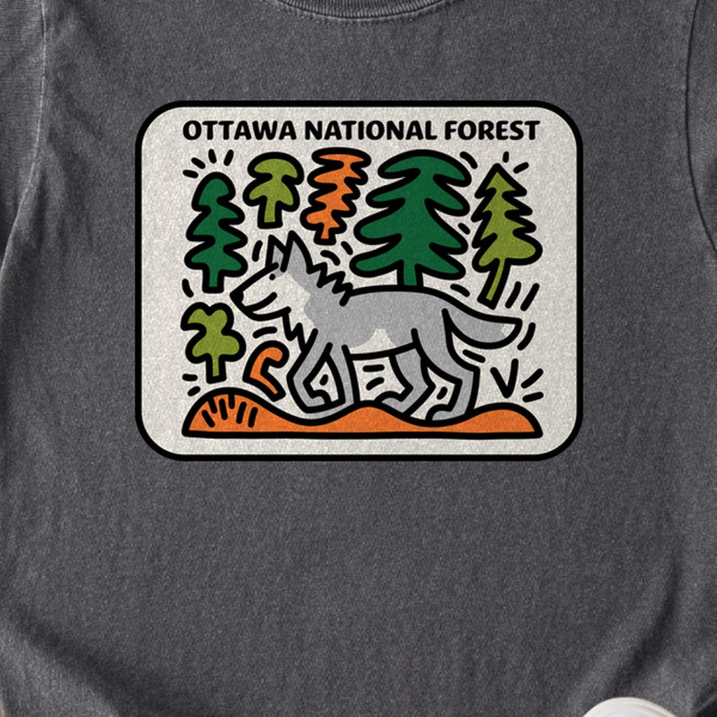 Ottawa National Forest Kids Cotton T-Shirt