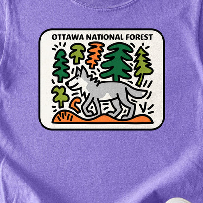 Ottawa National Forest Kids Cotton T-Shirt