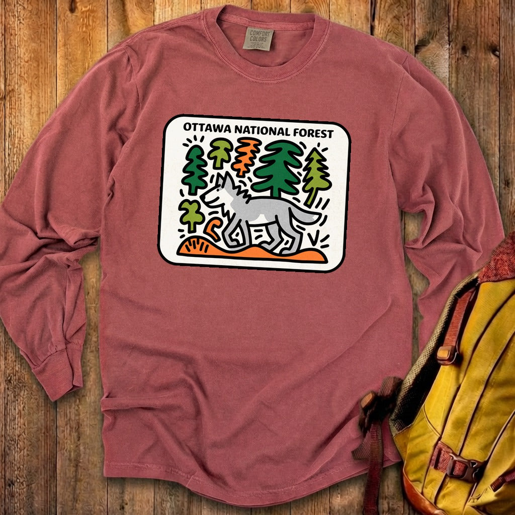 Ottawa National Forest Cotton Long Sleeve