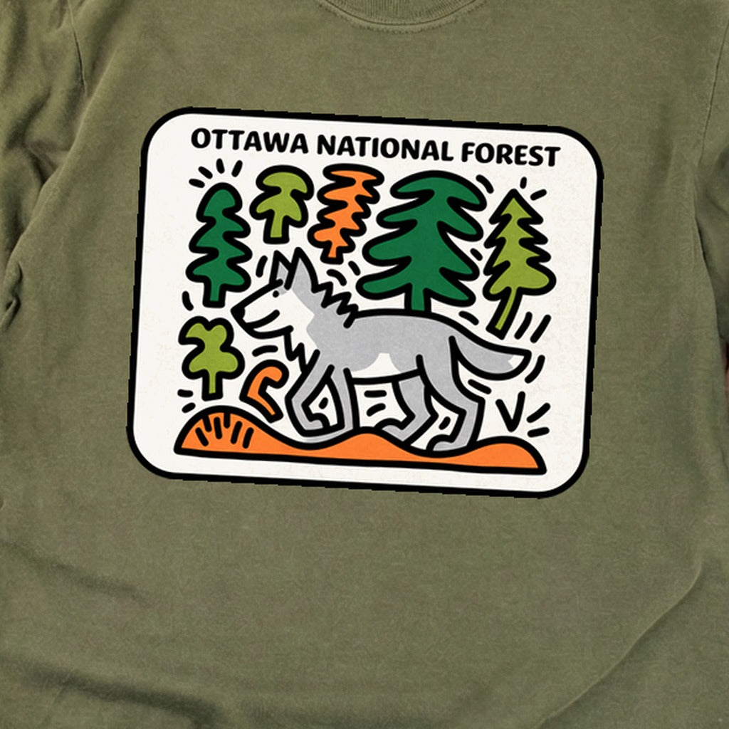 Ottawa National Forest Cotton Long Sleeve